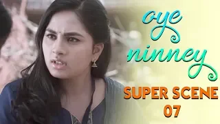 Oye Ninney - Super Scene 7 | Hndi Dubbed | Bharath Margani | Srusti Dange