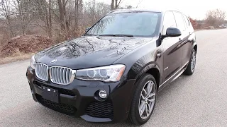 2017 BMW X3 M Sport Virtual Test Drive. 25k miles