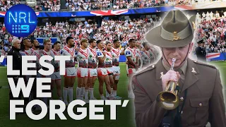 Spine-tingling ANZAC Day ceremony echoes throughout Allianz Stadium | NRL on Nine