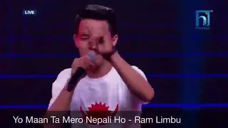 'Yo Maan Ta Mero Nepali Ho   Ram Limbu   The Voice Of Nepal Season 2 Live