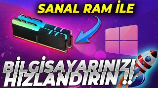 SANAL RAM İLE BİLGİSAYARINIZIN PERFORMANSINI ARTTIRIN !