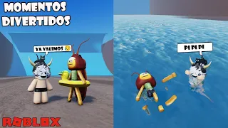 TSUNAMI MOMENTOS DIVERTIDOS CON @RoxiCakeGamer (ROBLOX)