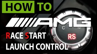 HOW TO Activate Mercedes AMG Race Start / Launch Control