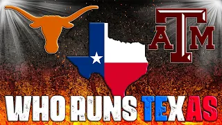 Let's Talk: Who REALLY Runs Texas??? Texas Longhorns VS Texas A&M Aggies