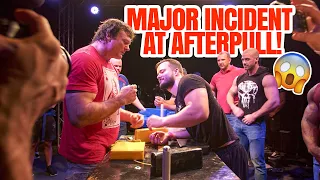 MAJOR INCIDENT HAPPENS DURING THE KING OF THE TABLE AFTERPULL