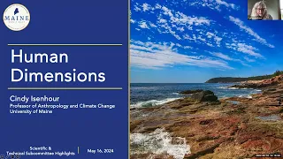 Climate & Human Dimensions Webinar | 5/16/2024