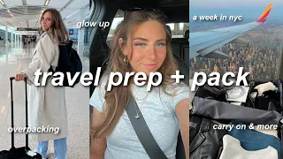 PACK + PREP WITH ME FOR NEW YORK 2023 | nails, shopping, outfit prep, and more! (travel prep vlog)