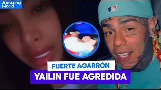 Yailin revela con un video que Tekashi la agredió físicamente. Se filtra video del fuerte agarrón.