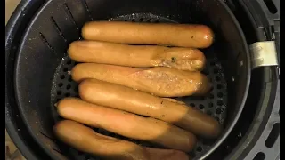 HOW TO MAKE SAUSAGES IN AN AIR FRYER   SO SIMPLE