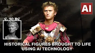 Historical Statues Of Empress Theodora, Constantine I, Zenobia and more Brought To Life Using AI