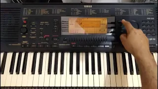 Montando Ritmo Brega Seresta teclado Yamaha