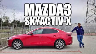 Mazda3 Skyactiv-X Sedan - Like a Diesel, But Petrol (ENG) - Test Drive and Review