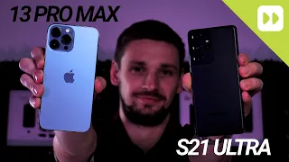 iPhone 13 Pro Max VS Samsung Galaxy S21 Ultra Ultimate Camera Test