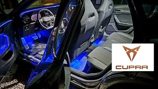 Cupra Formentor - Foot Lighting Install