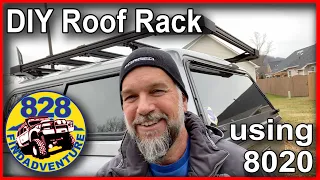 80/20 Roof Rack, Toyota Tundra DIY build and install.