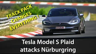 Tesla Model S Plaid Track Pack on Nürburgring