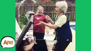 Getting Grandma GOOD! 😂 | Funny Pranks & Fails | AFV 2021