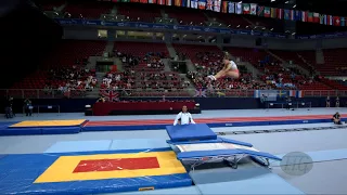 MARTINS Ines (POR) - 2017 Trampoline Worlds, Sofia (BUL) - Qualification Double Mini Routine 1