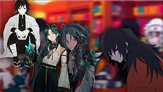 Hashiras react Giyuu as Xiao |Short| 1/1? (🇧🇷/🇺🇸)