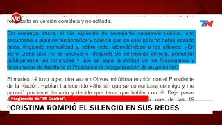 🔴 VIVO | LA CARTA DE CFK A ALBERTO FERNÁNDEZ: