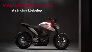 Malaguti Drakon 125 bemutató videó 2023.