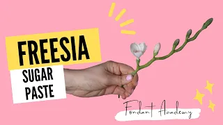 How to Make Freesia From Sugar Paste