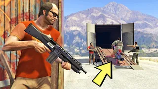 لعبت مهمة سرقة الدراجة الطائرة التي ثم حذفها من لعبة جي تي أي 5 | GTA V Opressor MK 2 Mission