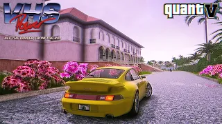 GTA 5: Vice City Remastered 'VHS' ReShade Preset for QuantV 3.0.0