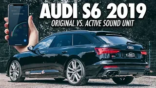 VERGLEICH: AUDI S6 2019 SOUND vs ACTIVE SOUND UNIT | Soundmodul - Sound Booster - Cete Automotive