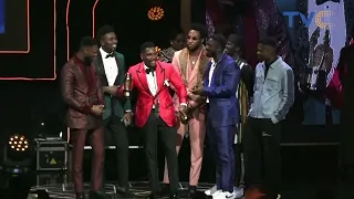 VIDEO: The Moment Tobi Bakre, Bimbo Ademoye & Broda Shaggi Won Big At AMVCA