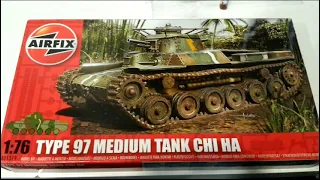 Airfix Type 97 Medium Tank Chi Ha 1/76