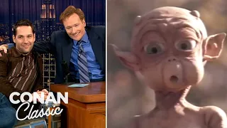 Paul Rudd's First "Mac And Me" Prank | Late Night with Conan O’Brien