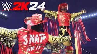 Macho Man Randy Savage Slim Jim Attire Entrance | WWE 2K24