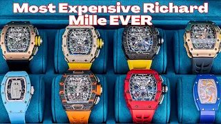 Top 15 Most Expensive Richard Mille Watches In The World