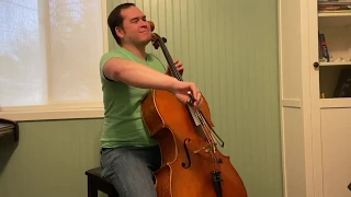 Lalo Cello Concerto, Excerpt from 1st Mvt - Social Distancing: Unaccompanied Retrospective