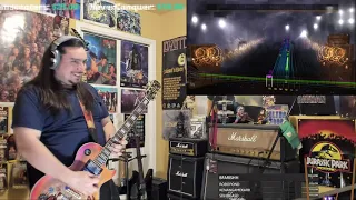 Orion Live Metallica Rocksmith CDLC Lead Guitar on a Real Marshall Amp