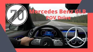 Mercedes Benz GLB 200 4Matic AMG Line | POV Drive | Top Speed | 4K by CarCast