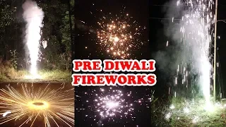 PRE DIWALI FIREWORKS Testing with Different types of Crackers