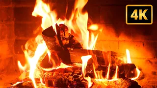 🔥Relaxing Fireplace 4K & Elegant Jazz Music. Indulge in Comfort with Crackling FIreplace and Jazz