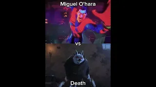 Miguel O'hara vs Death (Spider-Man: Across the Spider-Verse | Puss in Boots: The Last Wish)