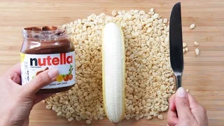 Banana Nutella Sushi