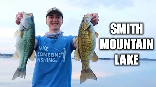 Prespawn Bass Fishing on Smith Mountain Lake (Virginia Bass Fishing)