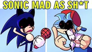 Friday Night Funkin VS Sonic.EXE MAD AS SH*T x One Shot Mod (FNF HARD)