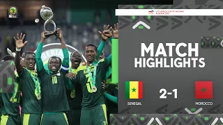Senegal 🆚 Morocco | Highlights - #TotalEnergiesAFCONU17 2023 - Final