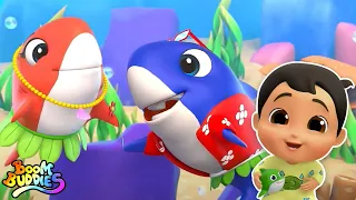 дитина акула Пісня + Відеоролики дитячого садка І Дитячі віршики Для дітей