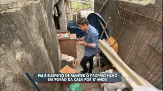 Pai mantém filho em porão por 17 anos