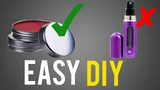 Solid Cologne DIY - Why it's better than spray