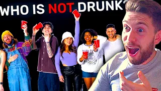 6 Drunk People vs 1 Secret Sober Person | Odd One Out | (The answer will SHOCK you!)