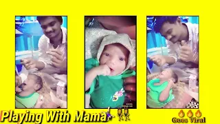 Funny And Cute Baby-Real Parenthood...(Mama)🤱NishithA Dimple Girl💞😘