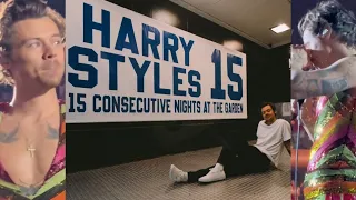 Harry Styles In Tears After Surprise MSG Banner Unveiled